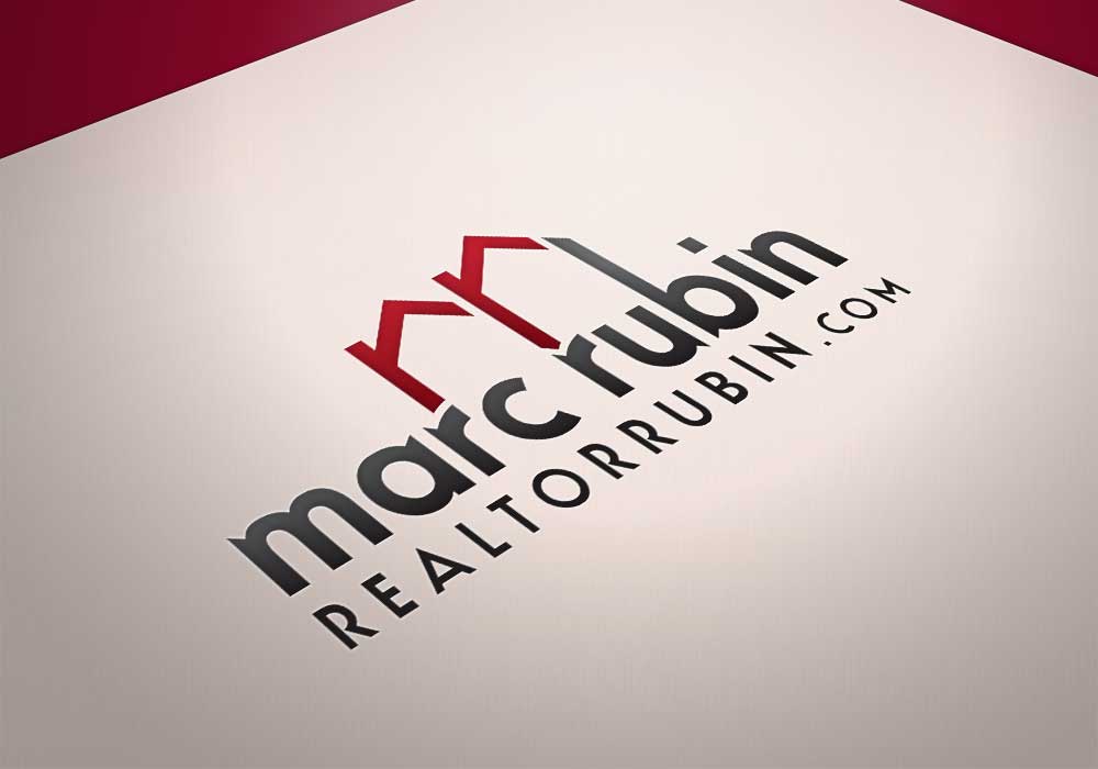 Marc Rubin realtor logo design