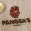 WOLDA gold award for Pangea's Pizza logo redesign