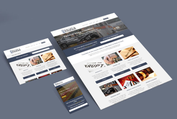 Kelley & Evanchek Law Firm Website Design