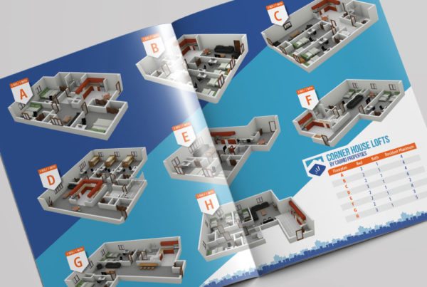 Cabrio Properties brochure design