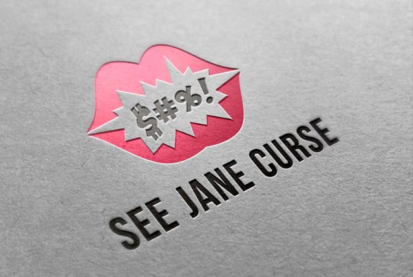 Logo Design for See Jane Curse Blog