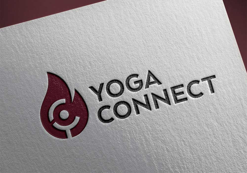 Yoga Connect logo design