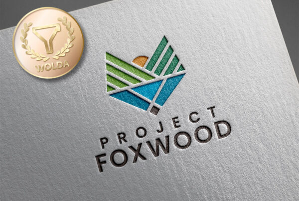 Project Foxwood award-winning logo design