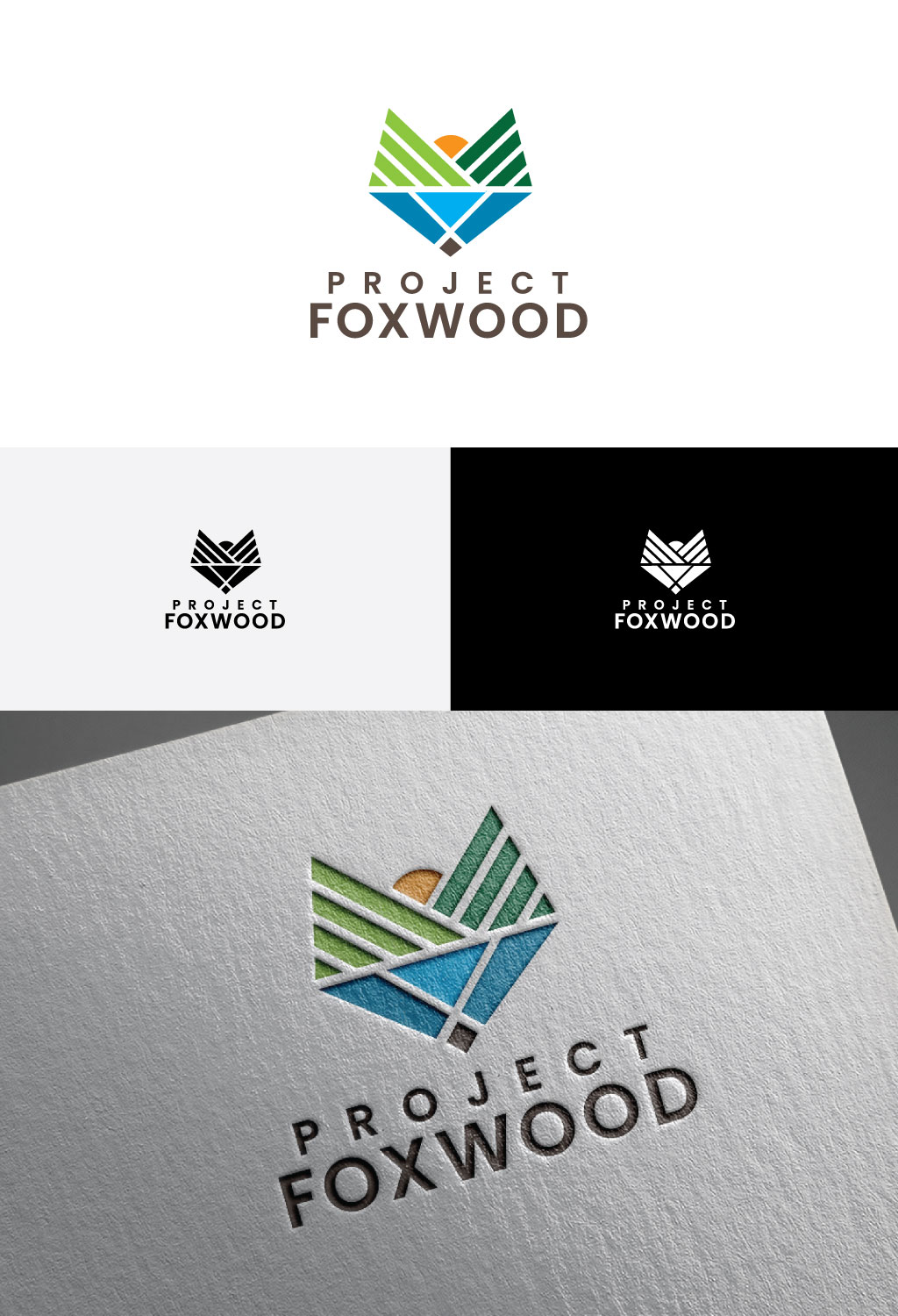 Project Foxwood logo design
