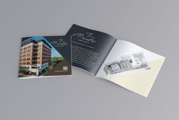 The Brady brochure design