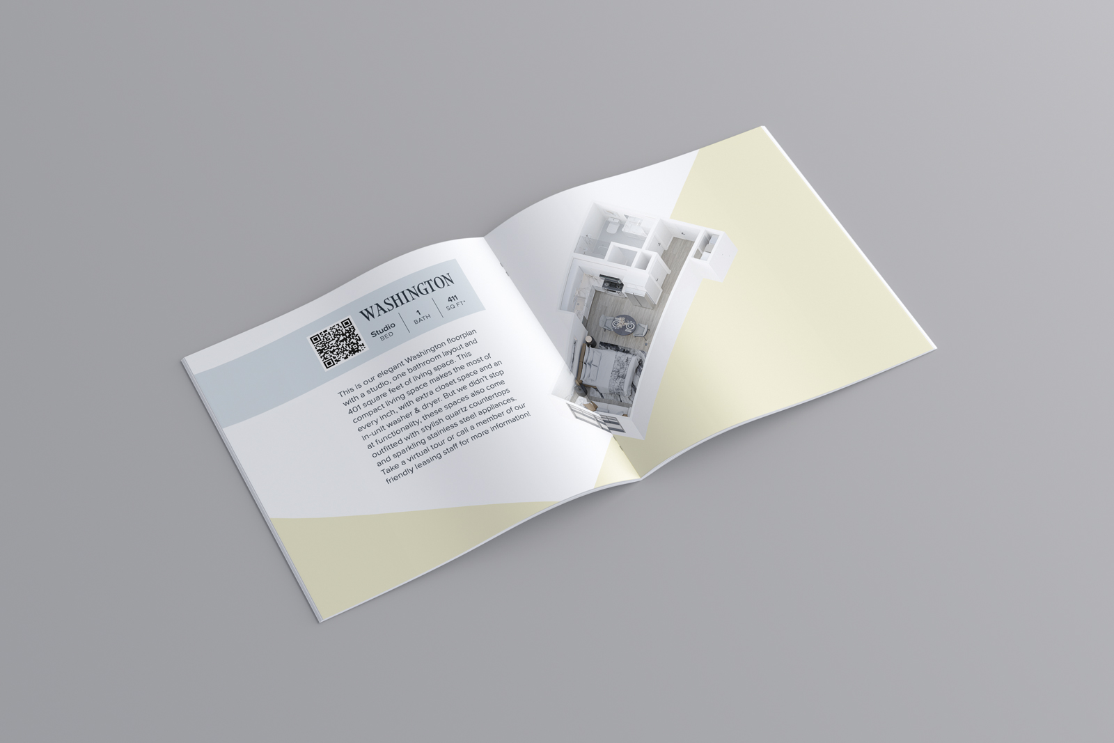 The Brady brochure design