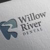 Willow River Dental logo design